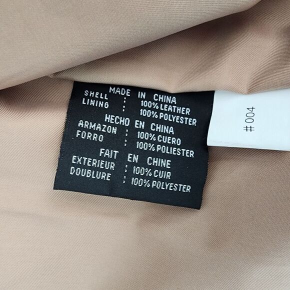 Colebrook and Co leather reptile print jacket - Picture 8 of 10